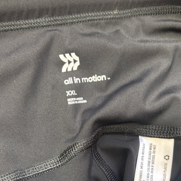 NWT All in Motion Black Leggings - Picture 5 of 7